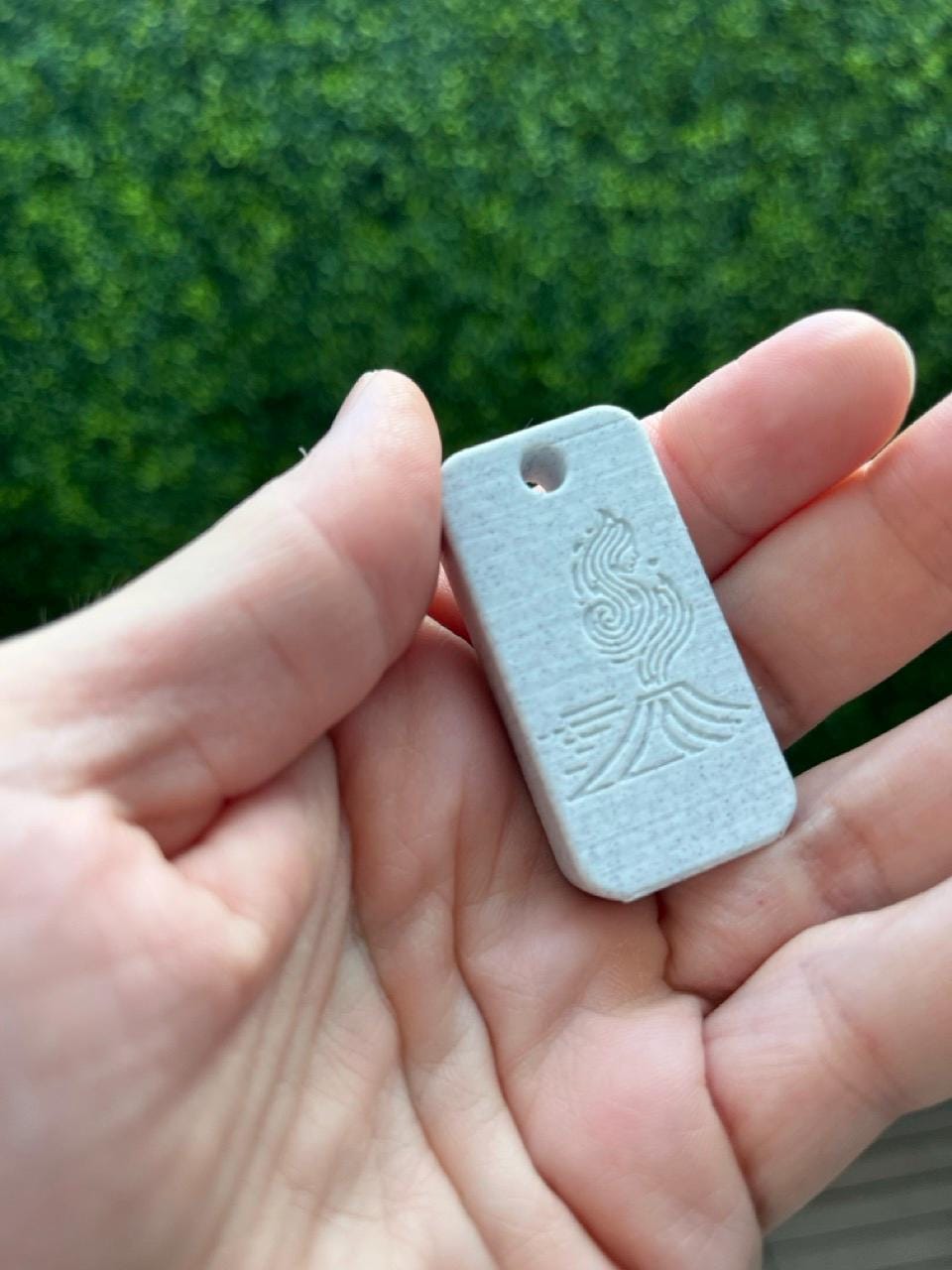 Pele Volcanic Rock Totem: Polynesian Deity Amulet