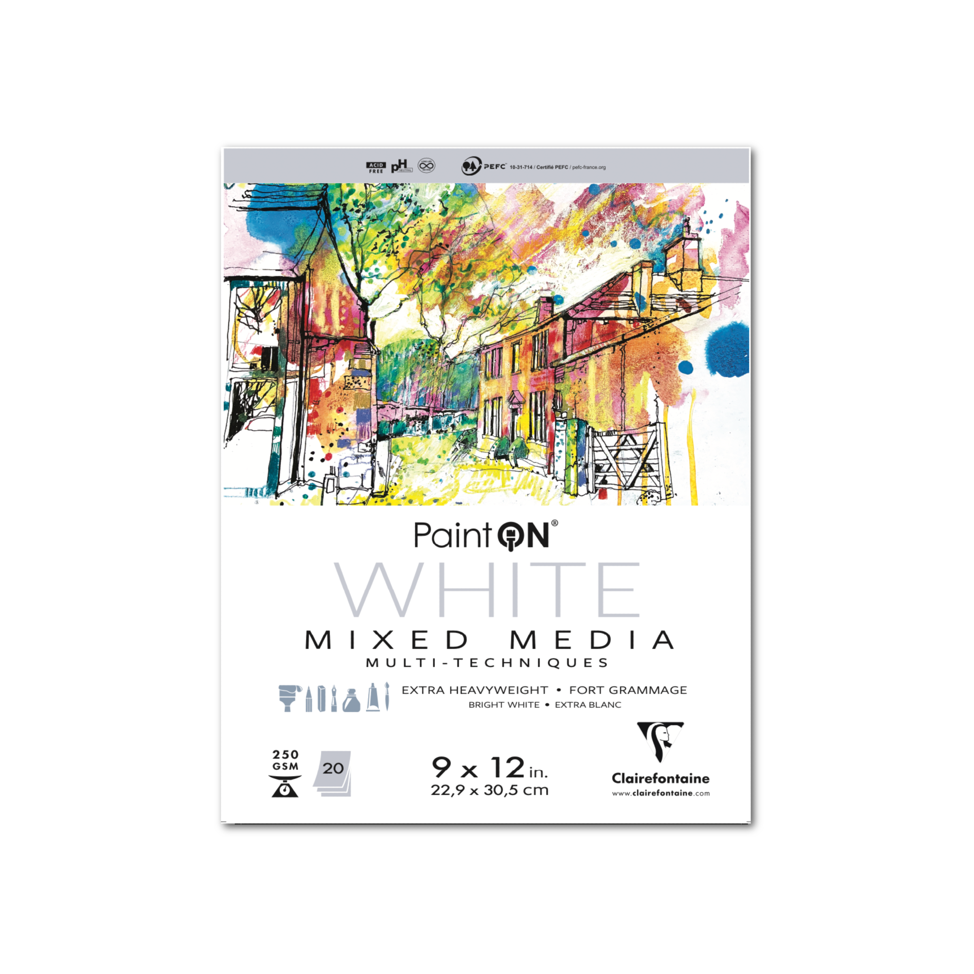 Painton Mixed Media Pads - 250g - Two Colors - Two Sizes