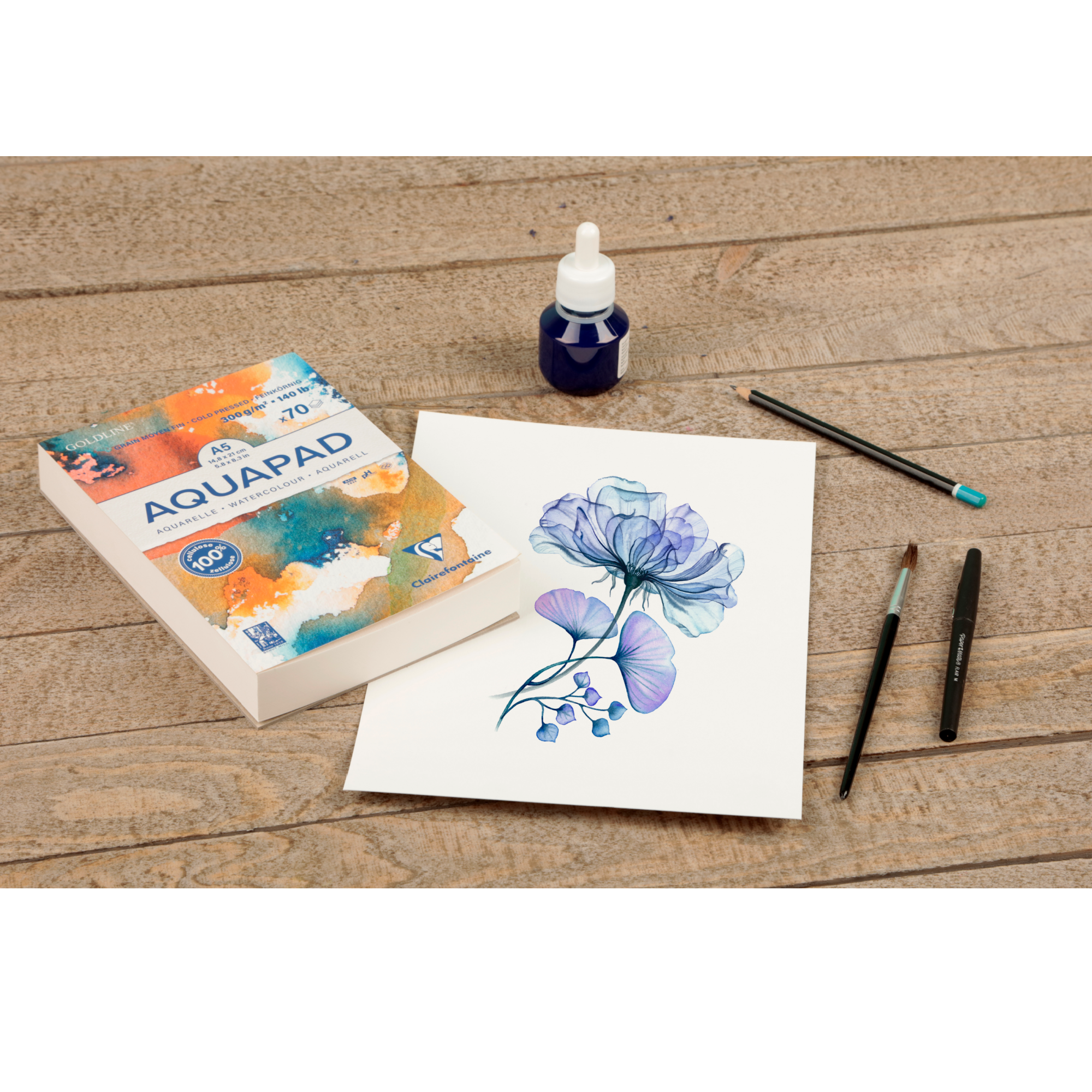 Clairefontaine™ Aquapad Watercolor Paper -300gsm