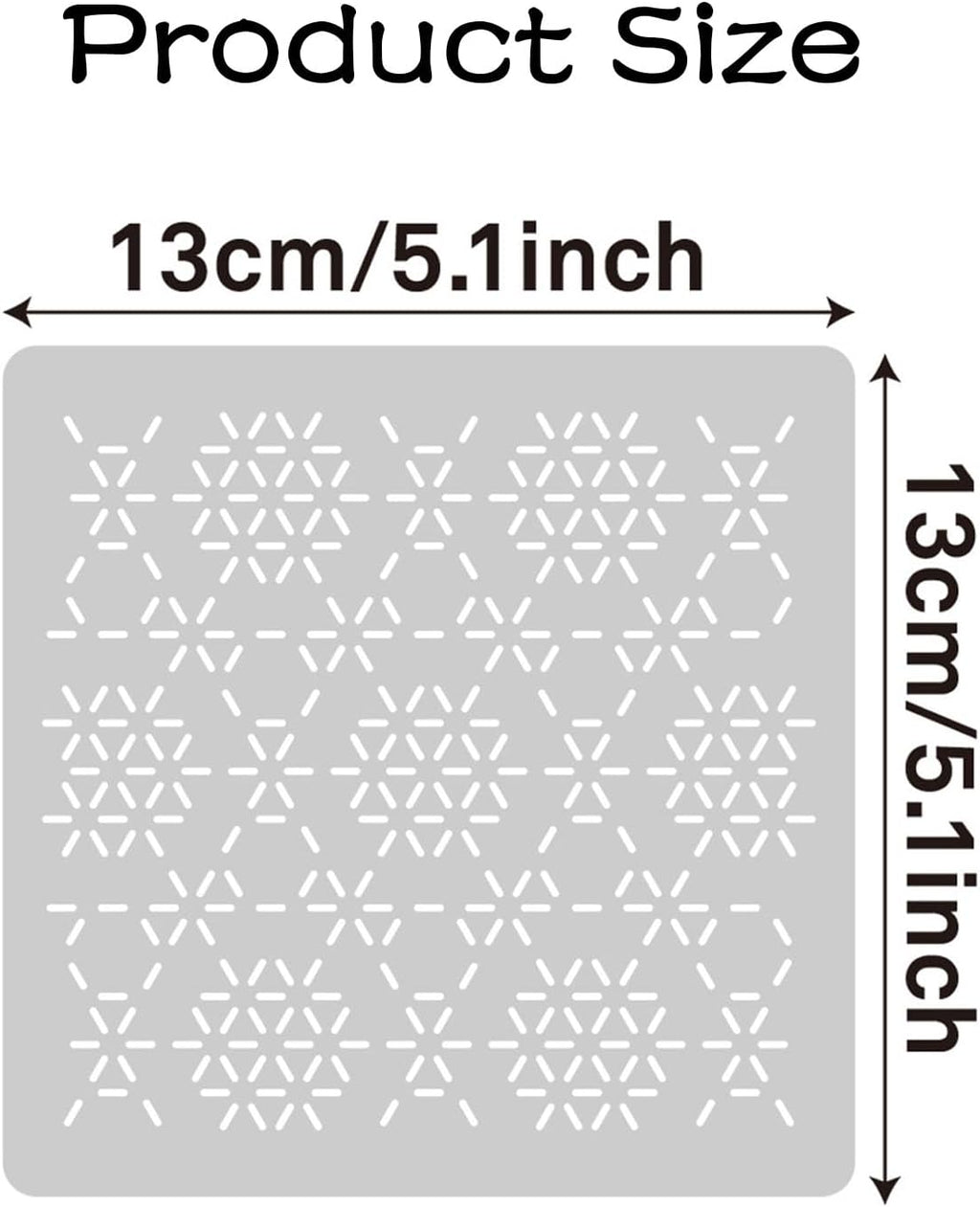 32 PCS Stencil Kit, 5.1x5.1 Inch Reusable Pattern Drawing Templates, Durable Plastic Craft Stencils