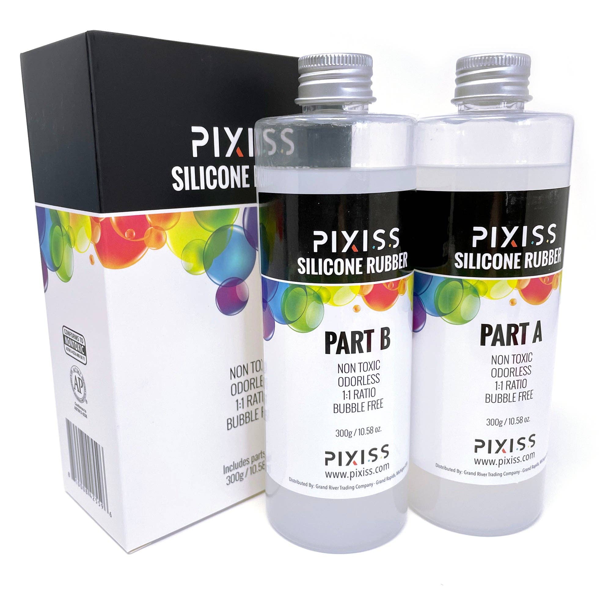 PIXISS Liquid Silicone Rubber For Mold Making - 21.16 oz
