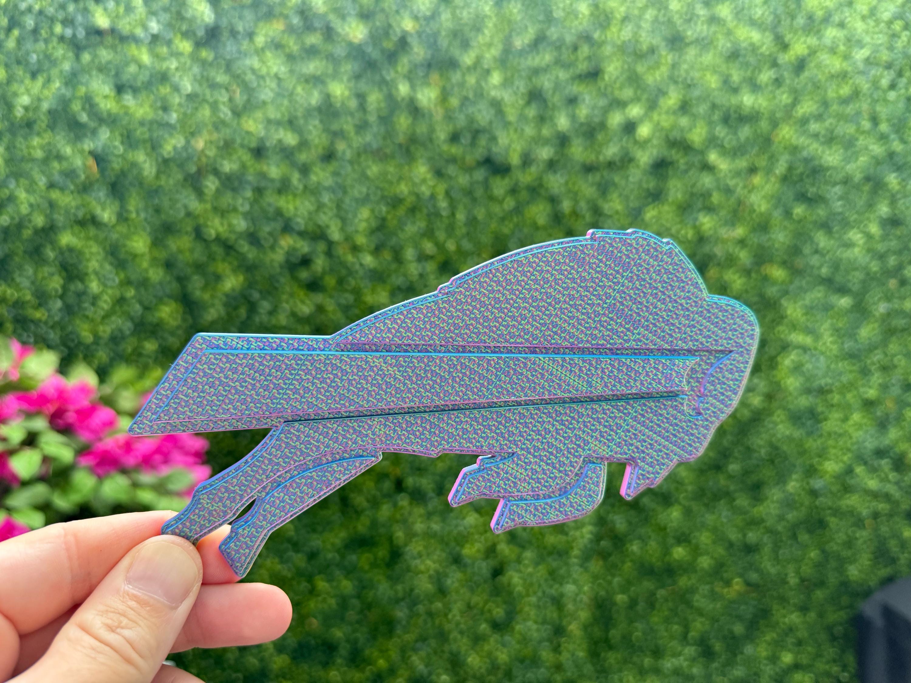 Iridescent Buffalo Bills 3D Signs QTY 2