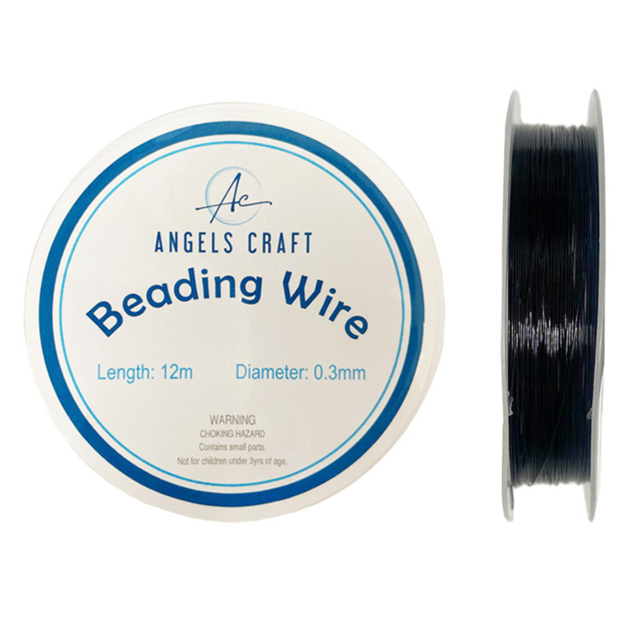 Beading Wire,0.33mm 1-ct Black
