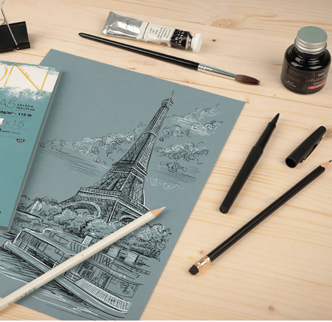 Painton Mixed Media Pads - 250g - Two Colors - Two Sizes