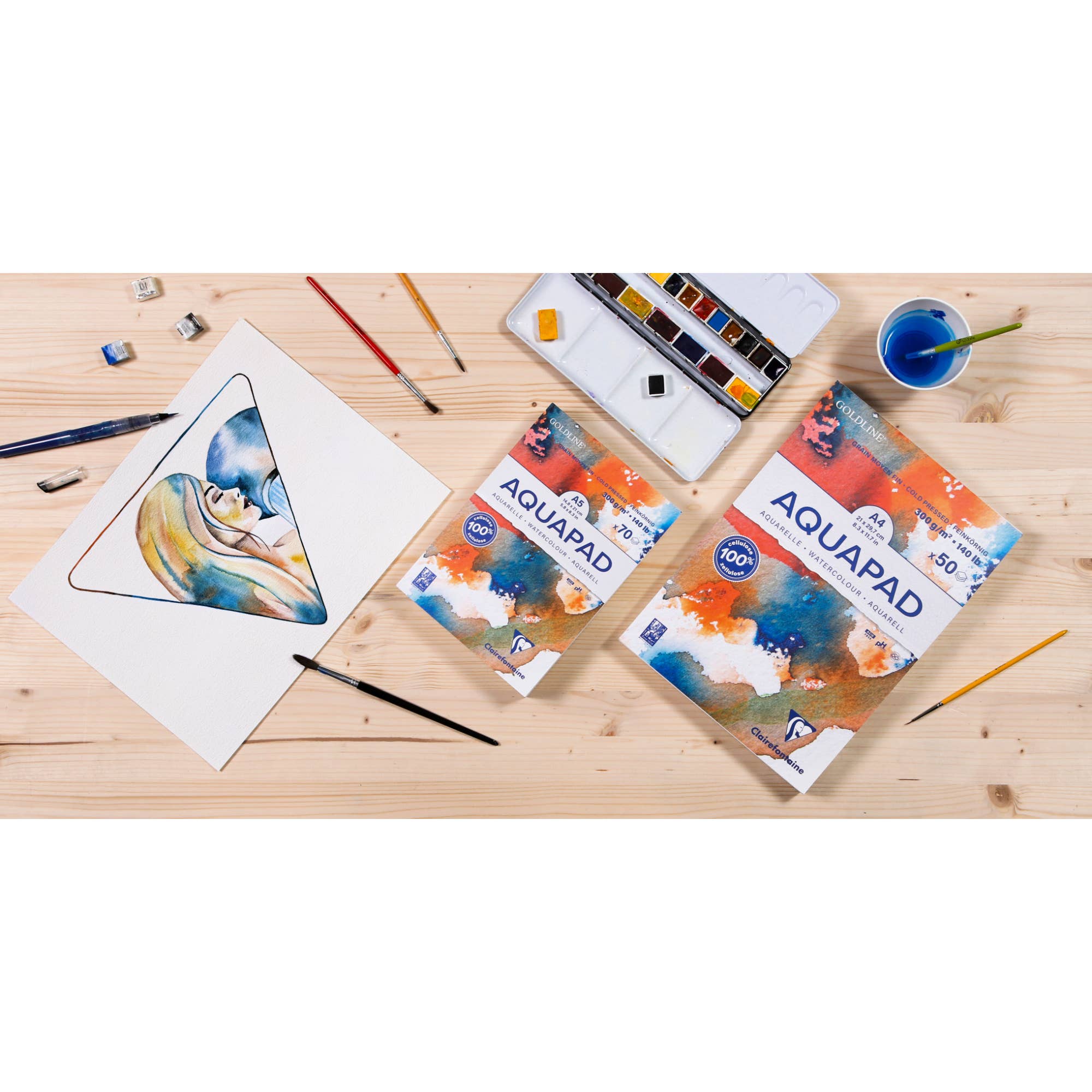 Clairefontaine™ Aquapad Watercolor Paper -300gsm