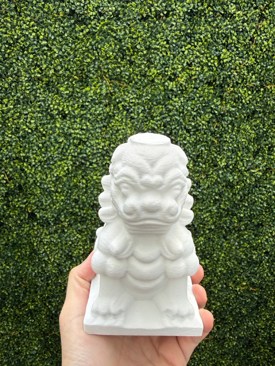 Chinese Guardian Lion Finial