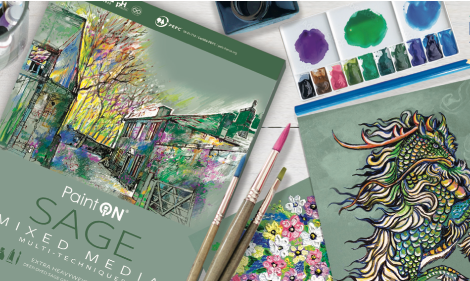 Painton Mixed Media Pads - 250g - Two Colors - Two Sizes