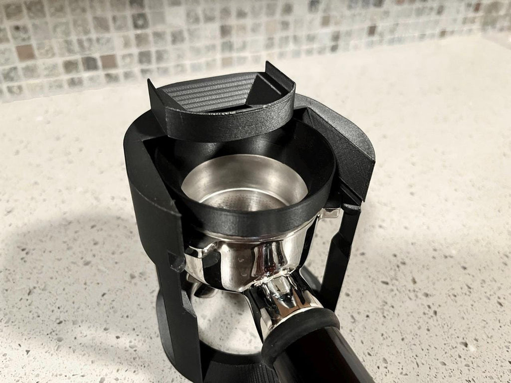 3D Printed Magnetic Espresso Portafilter Dosing Funnel - ABS