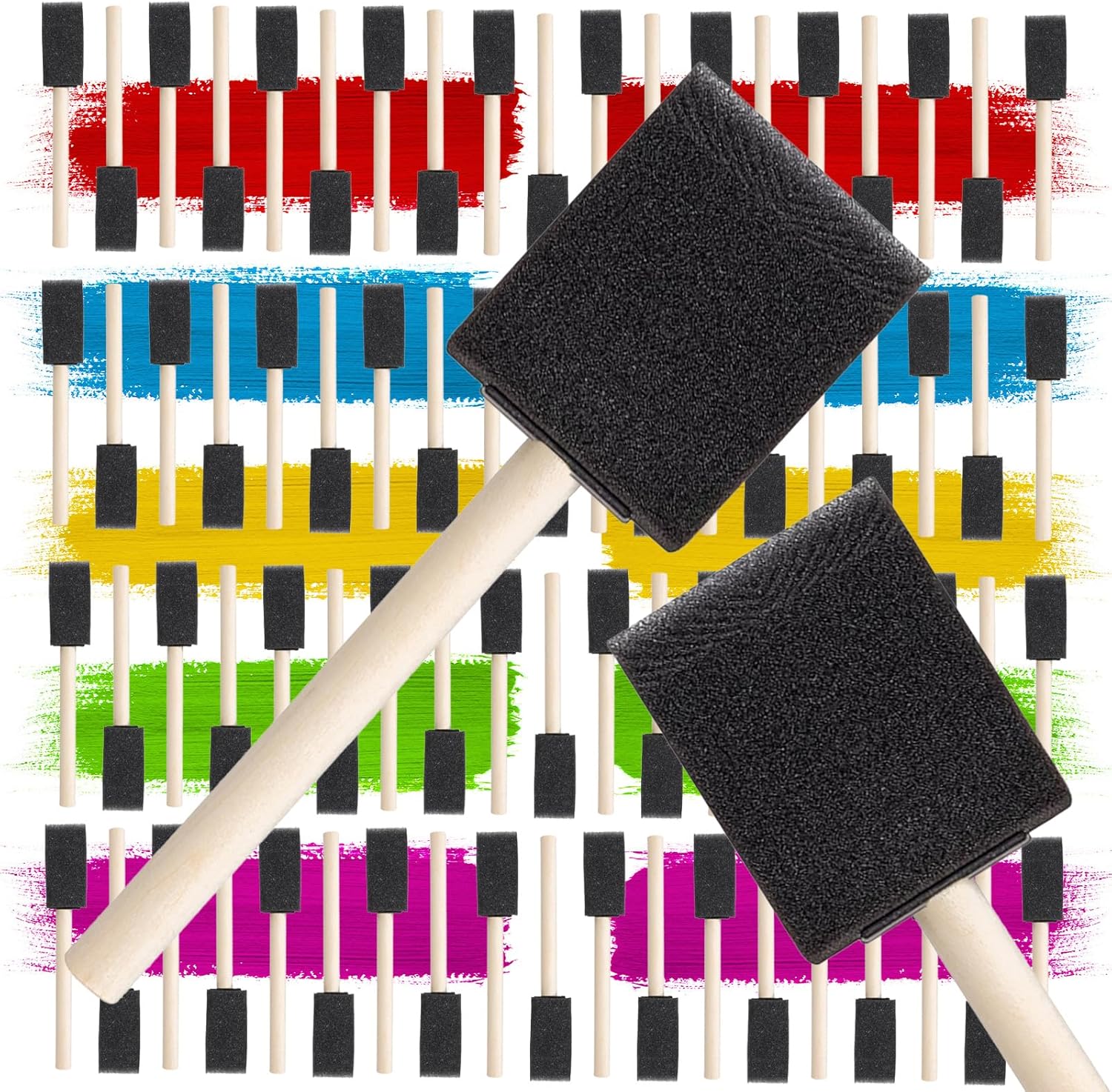 Foam Brushes 20 QTY